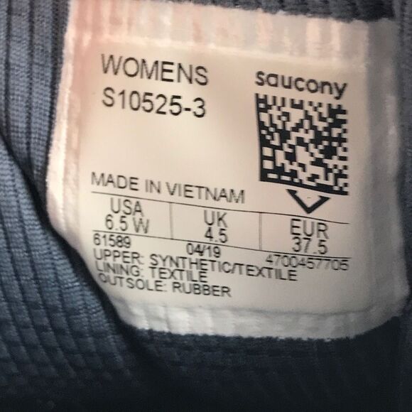 Saucony Excursion TR 13 Gray Trail Running Shoes S10525-3 Women’s Size 6.5 Wide - Picture 11 of 12